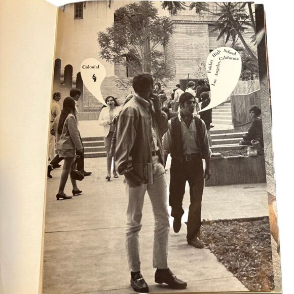 Vintage 1960 Fairfax High School Colonial Yearbook Los Angeles California - Picture 7 of 14